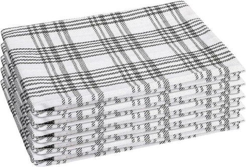 Kuchyňské utěrky LinenWeave, 5 kusů - 100% bavlna, 45 x 70 cm - super savé - utěrka pratelná v