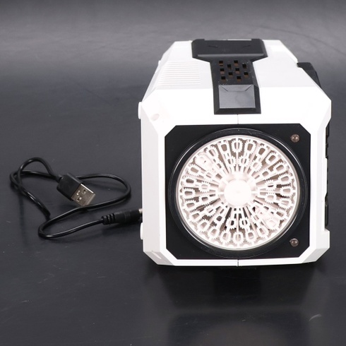 LED bublinový stroj RUNEAY černo-bílý