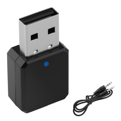 USB Bluetooth adaptér 5.1 AUX/USB duálny výstup Prenosný Bluetooth prijímač 5.1 s 3,5mm audio