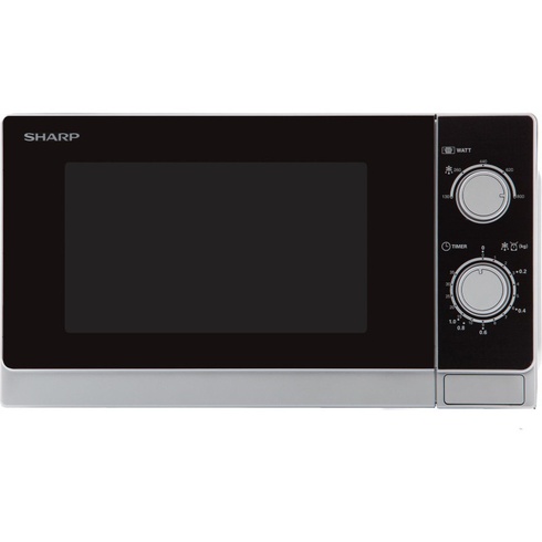 Mikrovlnná rúra R-200INW, 20 l, 800 W, čierno / strieborná - A