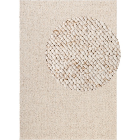 Kusový koberec Tundra 106228 Cream, 80 x 150 cm, béžový - N