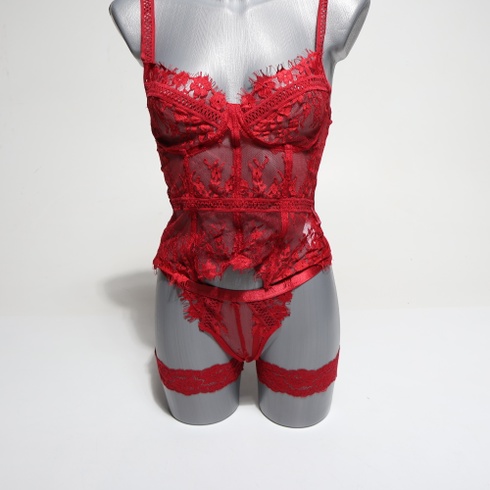 Avidlove Dámsky set spodnej bielizne, krajkový body korzet, sexy spodná bielizeň, krivky, body, teddy