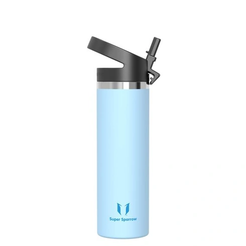 Termoska Sparrow z nerezové oceli 750ml s brčkem a víčkem, mrazák 750ml