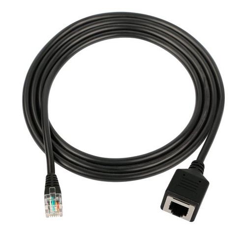 Prodlužovací kabel CERRXIAN 5FT RJ12, 6P6C samec-samice, telefonní kabel pro digitální telefon,