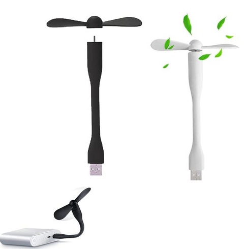 2 ks mini USB ventilátor, ventilátor s flexibilným krkom, flexibilný ventilátor, USB ventilátor pre