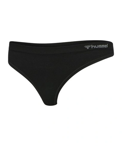 Dámská tanga Hummel Hmljuno bezešvé (balení po 1 ks) XS černá