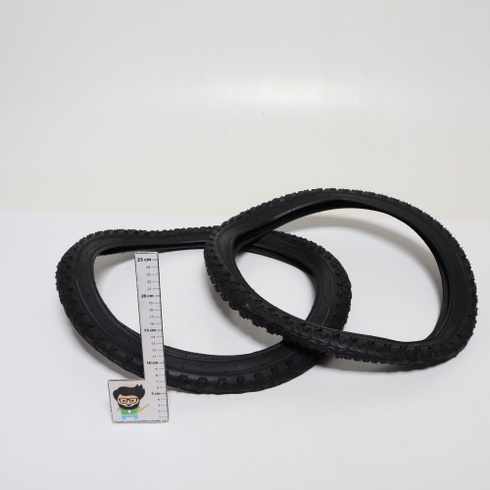 Plášte Ecovelò 2 20 x 1,95 (50-406) Čierne pneumatiky s hrotmi pre 20-palcové horské bicykle