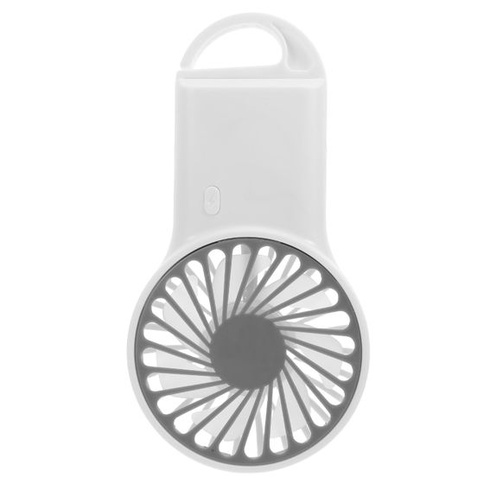 Prenosný mini ručný ventilátor Cabilock, dobíjací cez USB, tichý, 3 rýchlosti, tichá prevádzka pre