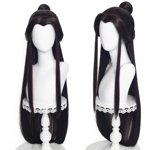 Xie Lian čiernohnedá dlhá parochňa