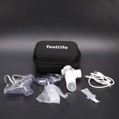 Přenosný inhalátor FEELLIFE, tiché inhalátory pro dospělé a děti, dobíjecí dětský inhalátor,