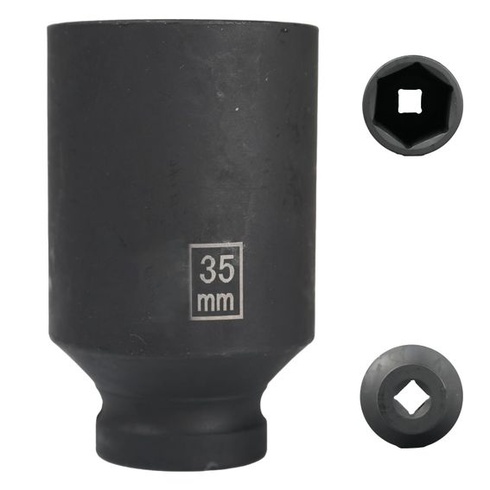 35mm dlhý nástrčný kľúč, 1/2palcový šesťhranný uťahovák, 6hranný šesťhranný nástrčný kľúč 35 mm