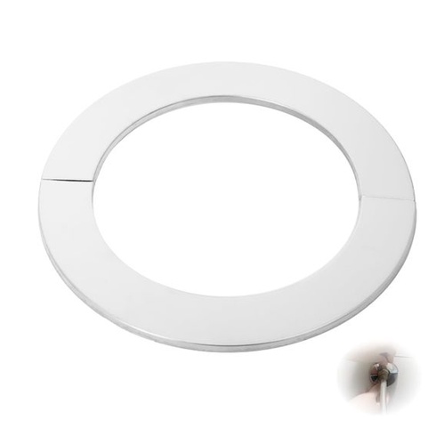 Rozeta Fledart pre kachle 120 mm z nerezovej ocele, komínová rozeta 120 mm, priemer komínovej rozety