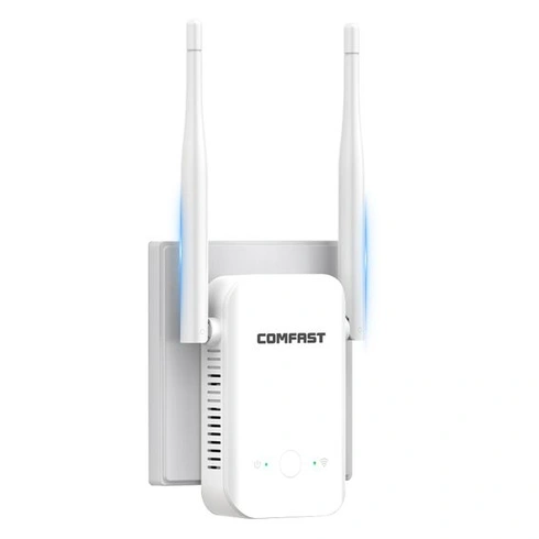 COMFAST Vysoko výkonný WiFi opakovač N300Mbps WiFi opakovač, kompatibilný so všetkými internetovými