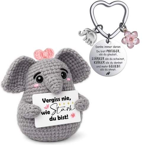 Dárky pro ženy, dárek k návratu do školy, povzbudivý dárek II Strong Elephant