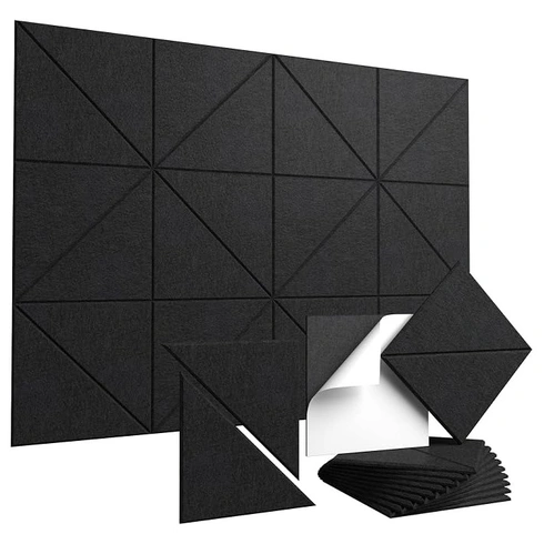 Akustické panely Vieshful A53-XYB-BLK-10PC