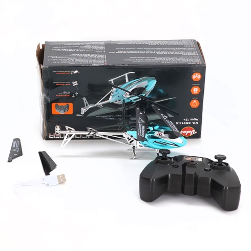 RC model Vatos vrtuľníka XK913 modrý