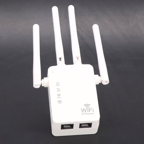 Zosilňovač signálu WiFi extendera až pre 6 000 m2 a 60 zariadení, WiFi zosilňovač s dlhým dosahom a
