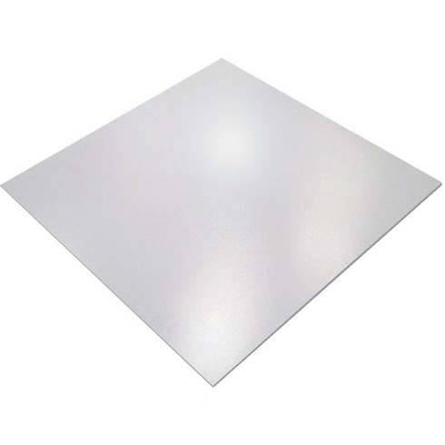 Polykarbonátová ochranná rohož edcmflpg0020, 150 x 150 cm, priehľadná - N
