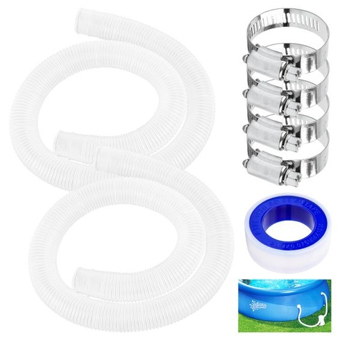 32mm bazénové hadice pre bazénové čerpadlá, 2 kusy, 100cm bazénová hadica, bazénová hadica so 4