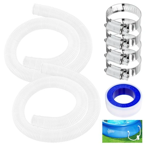 32mm bazénové hadice pro bazénová čerpadla, 2 kusy, 100cm bazénová hadice, bazénová hadice se 4