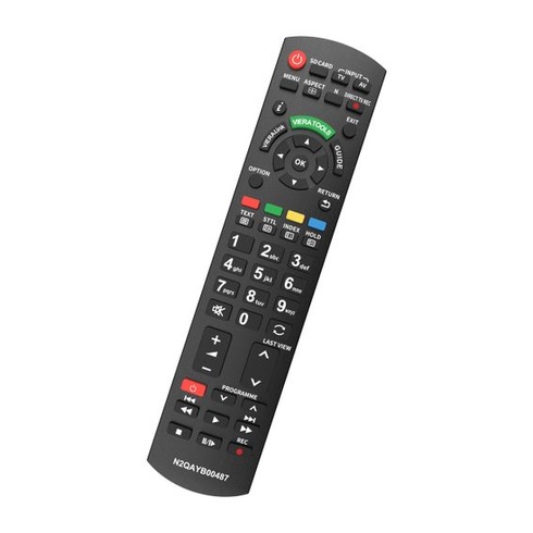 Diaľkový ovládač Tobfit pre televízory Panasonic, univerzálna náhrada N2QAYB000487 pre diaľkový