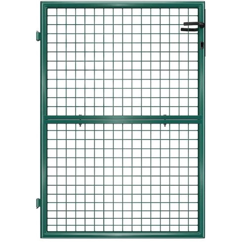 Záhradná bránka GGD175CZ01, pozinkovaná oceľ, 87 x 125 cm, zelená - N