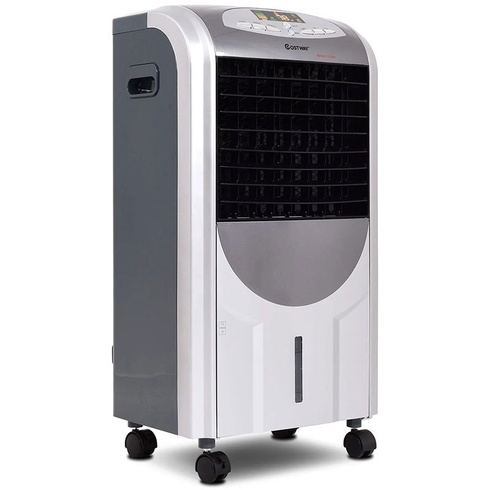 Prenosná klimatizácia ES10680DE-GR, 2000 W, 8-hodinový časovač, bielo/šedá - N