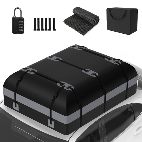 Strešný box na auto S0GCY0EWS45, 600 l, 130 x 86 x 44 cm, sivý - N