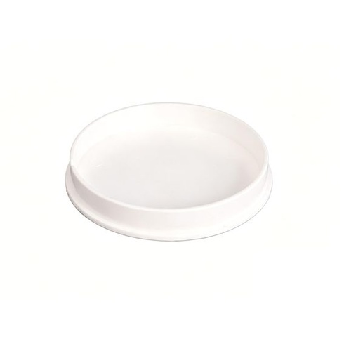 Zásuvková zátka DN 100, koncovka pro potrubí 100 mm, kryt potrubí, kryt ventilačního potrubí pro