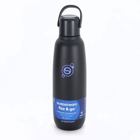 Nerezová fľaša SodaStream Fizz&Go COOL 0,9 l – kompatibilná s výrobníkmi perlivej vody DUO, E-DUO,
