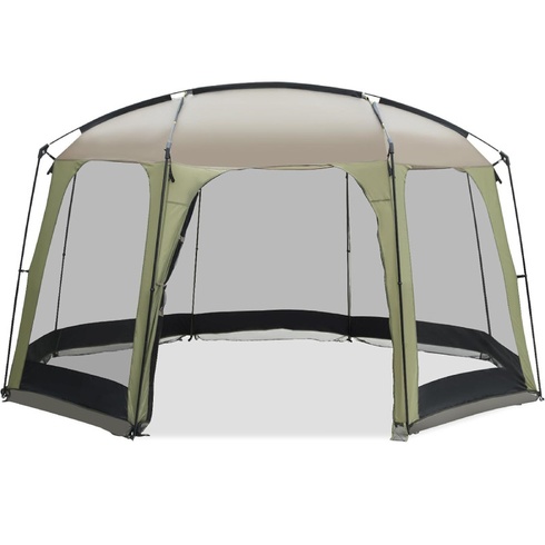 Záhradný stan s moskytiérou RT56097FR, 380 × 355 × 225 cm, zelená - N