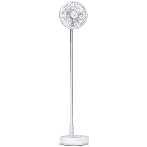 Stojanový ventilátor PF11S, dobíjací, s diaľkovým ovládaním, biely - N