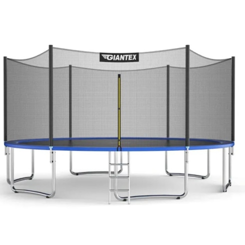 Bezpečnostná sieť na trampolínu TW10019, 305 cm, čierna - N