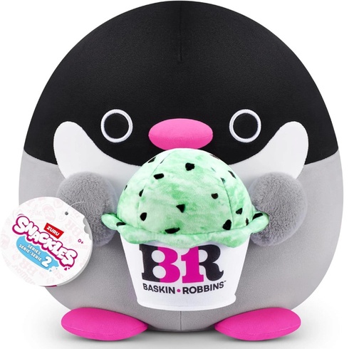 Plyšový tučniak Series 2 Penguin, 35 cm, čierno/biely - N