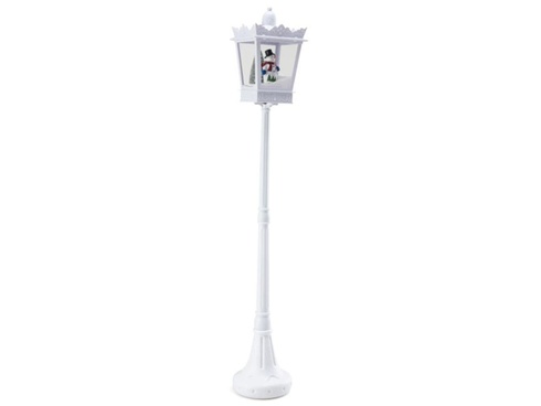 Retro vianočná lampa CM25289DE-WH, 185 cm, biela - A