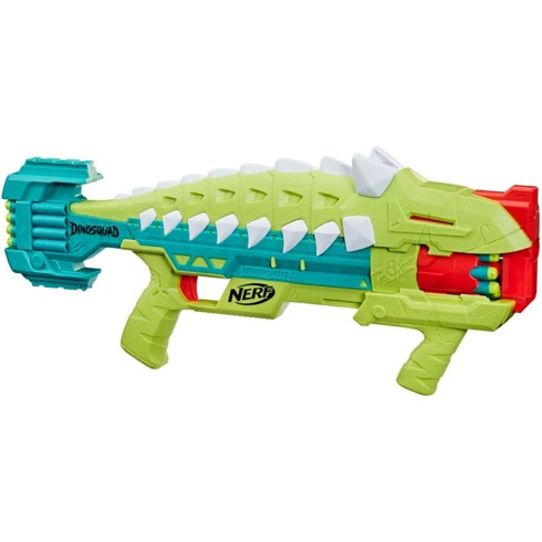 Penový blaster Nerf Dinosquad Armostrike F5855, zásobník na 8 šípov, viacfarebný - N
