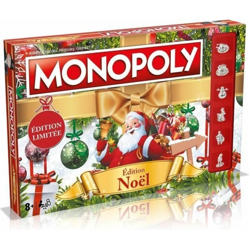 Dosková hra Monopoly Édition Noël, 2-4 hráči, od 8 rokov, FRANCÚZSKY JAZYK - N