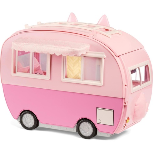 Karavan pre bábiky Na! Na! Na! Surprise Cozy Camper 575672EUC, ružový - N
