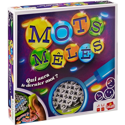 Spoločenská hra Mots Mêlés, 2-4 hráči, 20 min, FRANCÚZSKY JAZYK - N
