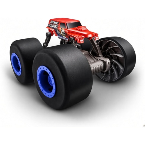 Monster Truck v mierke 1:20, na batérie, červený - N