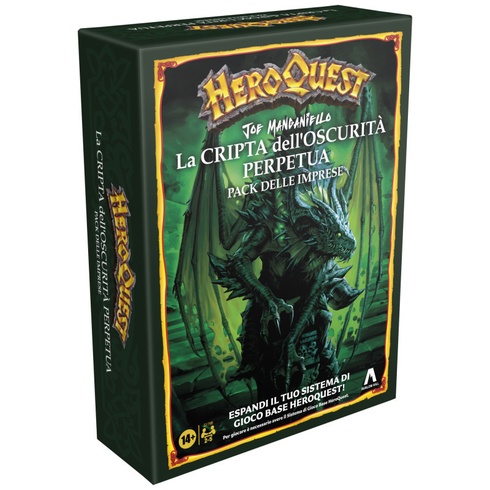 Rozšírenie HeroQuest: The Crypt of Perpetual Darkness, 2-5 hráčov, TALIANSKY JAZYK - N