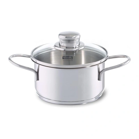 Nerezový hrnec Fissler s poklicí Ø 14cm, 1l