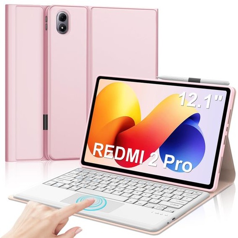 Puzdro IVEOPPE s klávesnicou pre Redmi Pad 2 Pro/Xiaomi Redmi Pad Pro 12,1 palca, odnímateľná