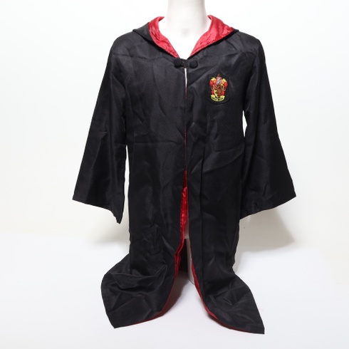 Kitimi kúzelný župan, plášť, 4ks kostým čarodejníka cosplay pre dospelých, s pláštenkou, kúzelnú