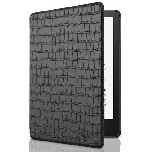 Pouzdro CoBak pro e-čtečku Kindle, KPW5CS_Croco Black-20-2409041058-T
