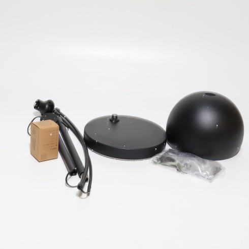 Stolná lampa čierna 172 cm