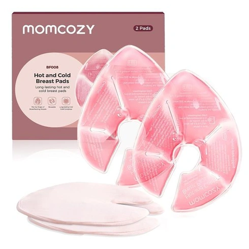 Príslušenstvo k odsávačke mlieka Momcozy, gélové vložky do pŕs, balenie 2 ks, teplé/studené
