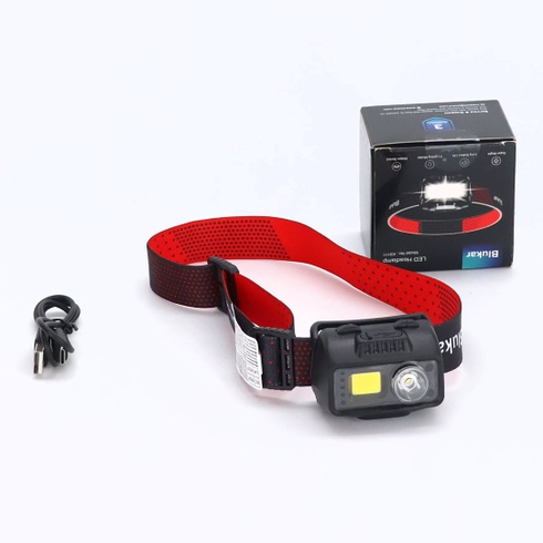 Čelovka Blukar K9111 červenočerná
