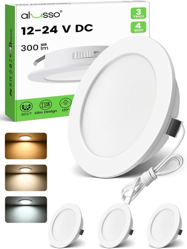 Bodové LED svietidlá Alusso ST20-W3, 6 ks
