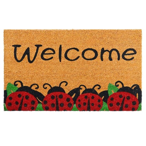 Kokosová lienková rohožka AMARU DOOR MATS